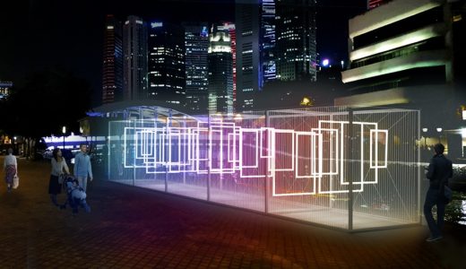 【期間限定】iLight シンガポール とは １月２８日～２月２４日まで、マリーナーベイ周辺に「光」をテーマーしたナイトフェスティバルです。