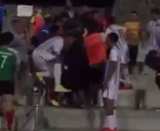 シンガポールサッカーリーグ、、S・リーグでまた乱闘事件かね？