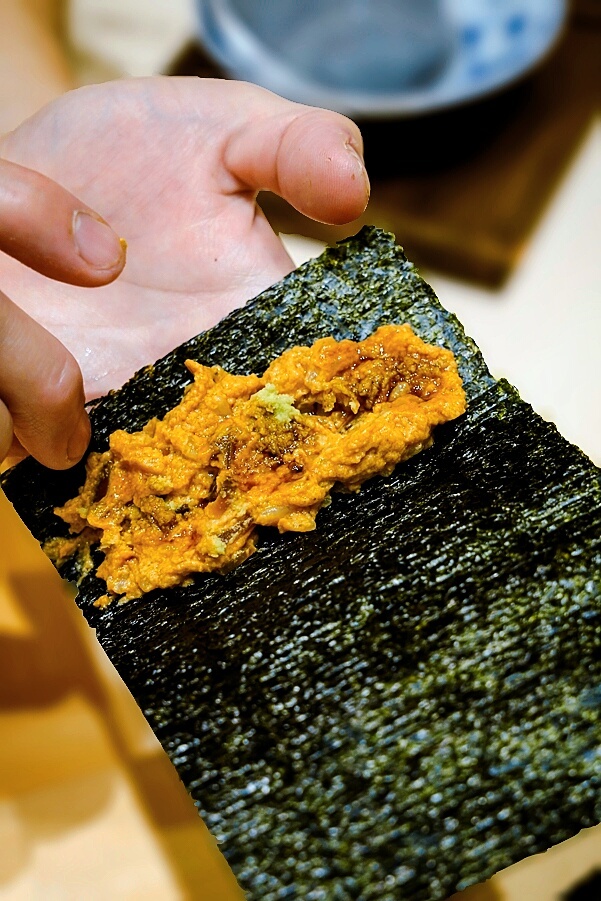 Sushi Masaaki Ankimo Maki Roll