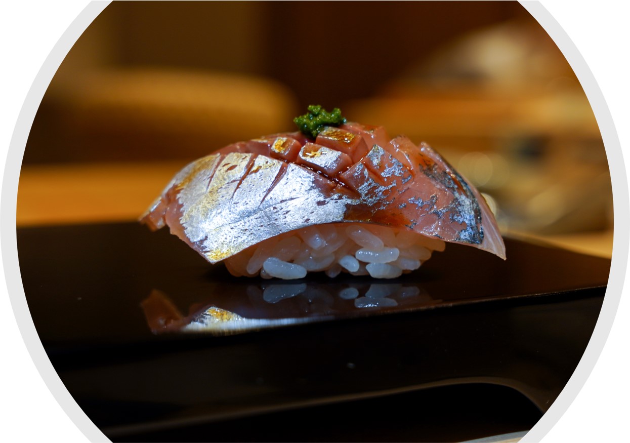 Sushi Masaaki Omakase Hirame Sushi