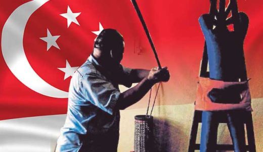 シンガポール 鞭打ち とはこんなん！【動画あり】